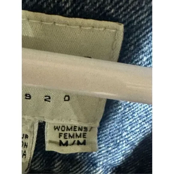 Eddie Bauer Denim Jeans Jacket for Women Long Sleeve Classic Jacket Blue Medium - Picture 3 of 5